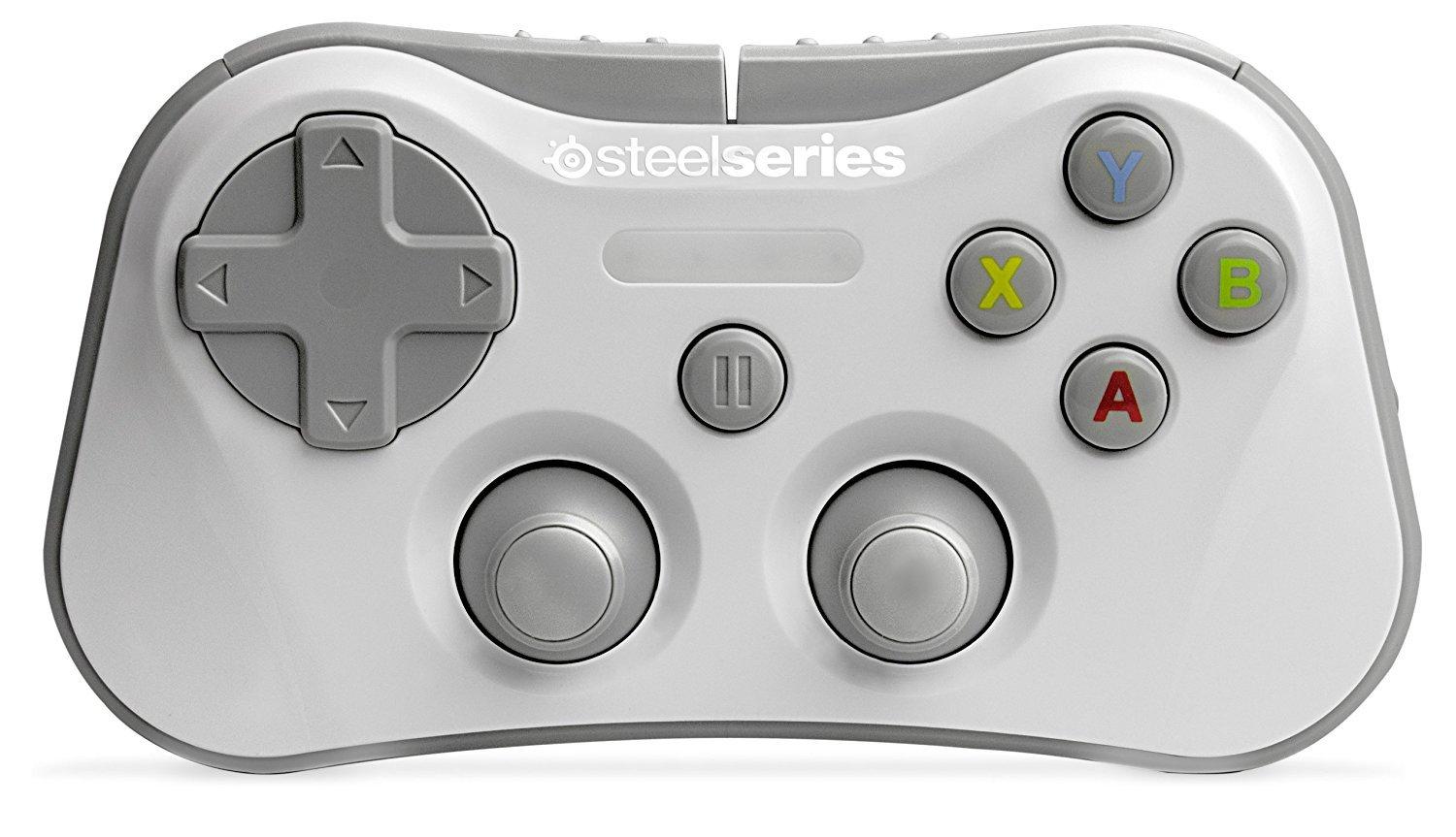 

SteelSeries Stratus Bluetooth Gaming Controller for iOS, White, 69017 [Parallel Import]