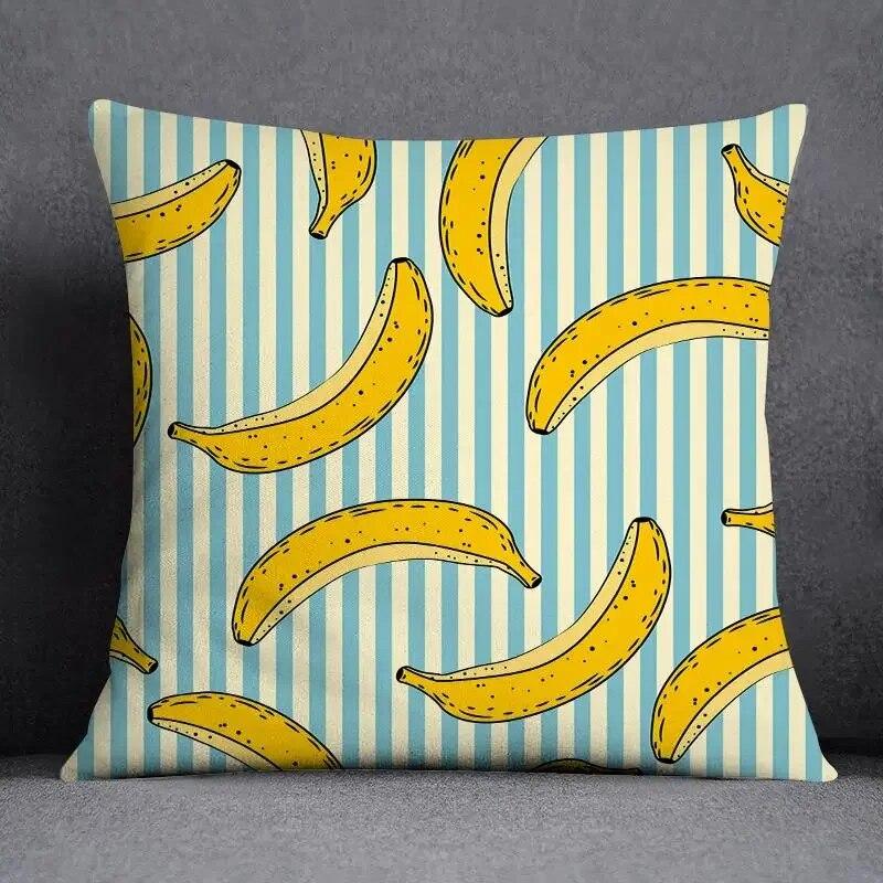 45x45cm Fruit pattern Home Decoration pillowcase Living Room Sofa Seat Office  Cushion  cover