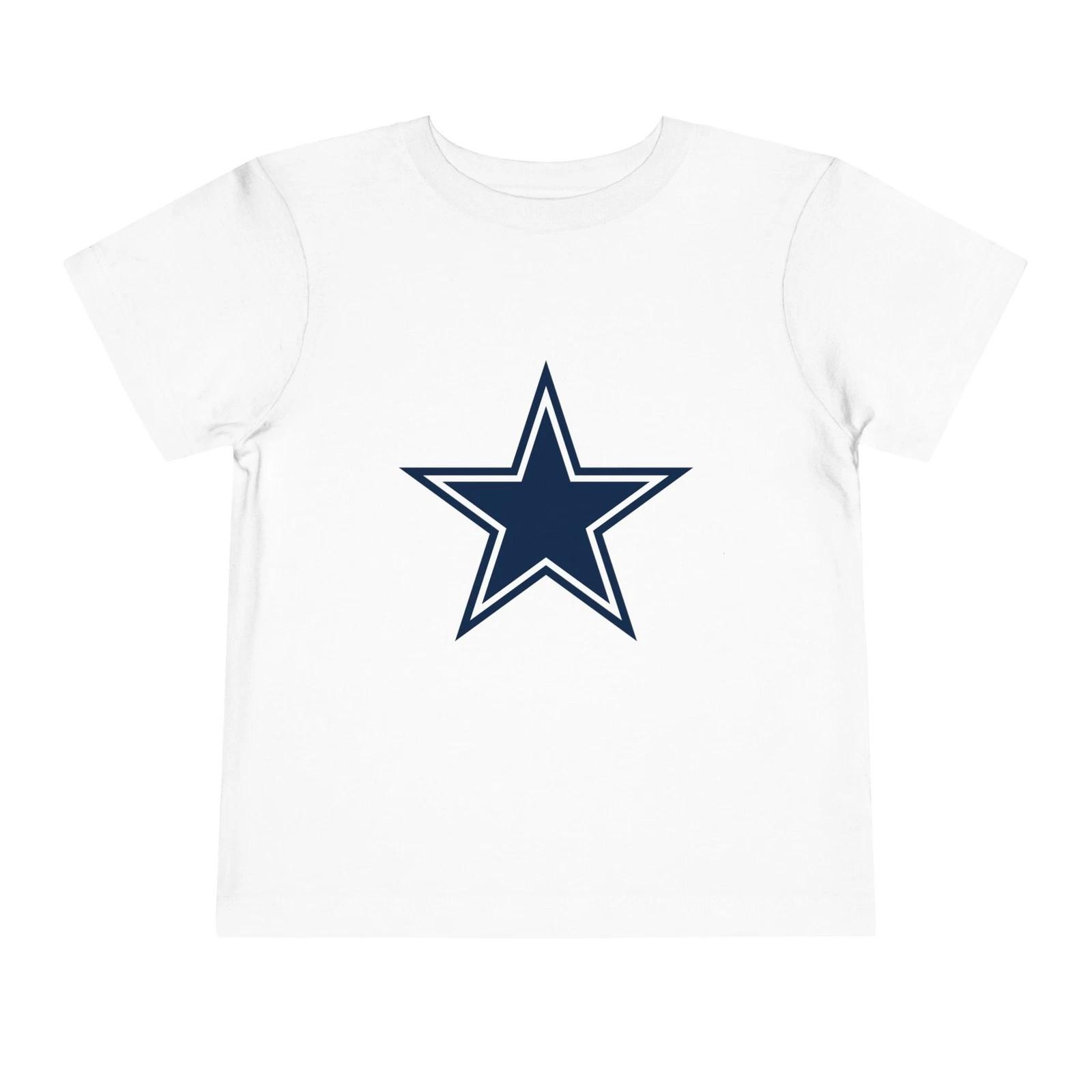

Dallas Cowboys Toddler Short Sleeve Tee Shirt White Football Fan Kids M