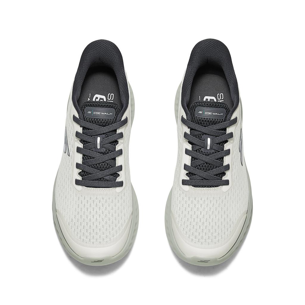 Skechers Go Walk Versatile Comfortable Low-Top Walking Shoes Men Sneaker Light-Gray 216946-WGY