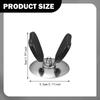2Pcs Pot Lid Knobs Parts Camping Accessory High Temperature Resistant Non Slip Comfortable Universal