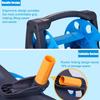 Garden Portable Water Hose Reel Holder 25M Hose Reel Watering Hose Pipe Clip For Household Irrigation Tool and Wash car blue