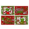 Christmas Linen Placemats Table Mats Kitchen Restaurant Insulation Mats