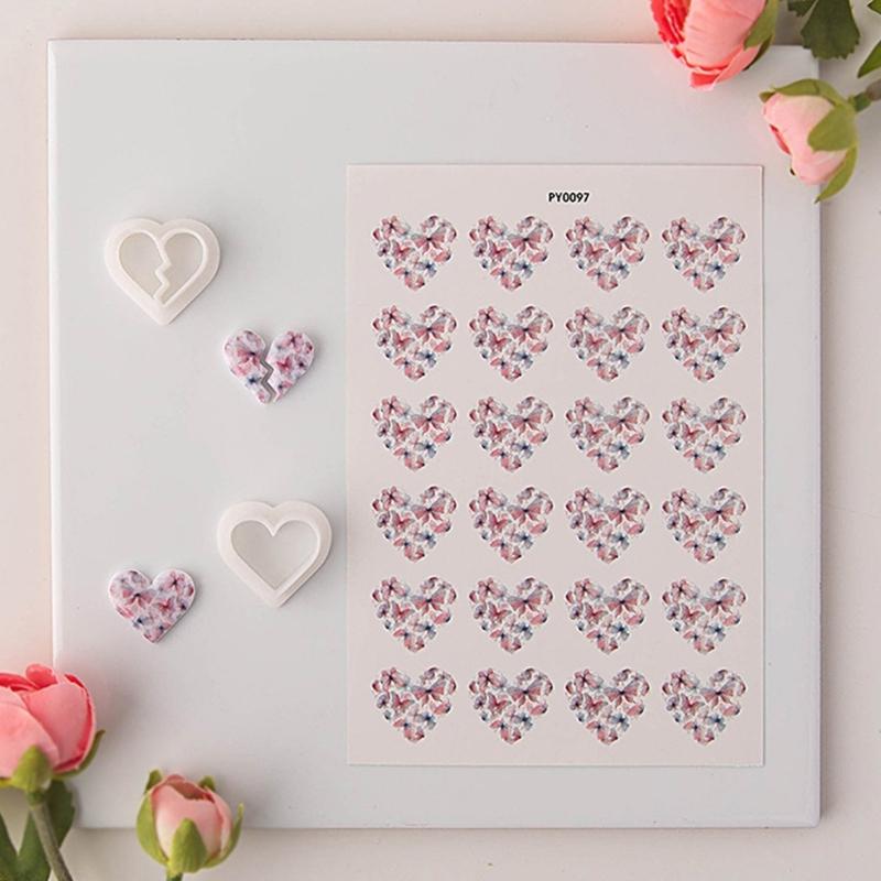 Water Soluble Clay Transfer Paper for Clay Earrings