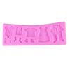 Diy 3D Cake Decorating Baby Clothes Shaped Fondant Sugar Cake Silicone Mold Art Tools
