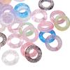 25mm 5 Stück/Beutel Glas Laufring DIY Armband Halskette Ohrringe Handwerk Schmuckzubehör