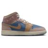 Air Jordan 1 Mid SS GS Zen Sneakers da Bambino Blu Egeo-Tempesta Canapa FN7452-400