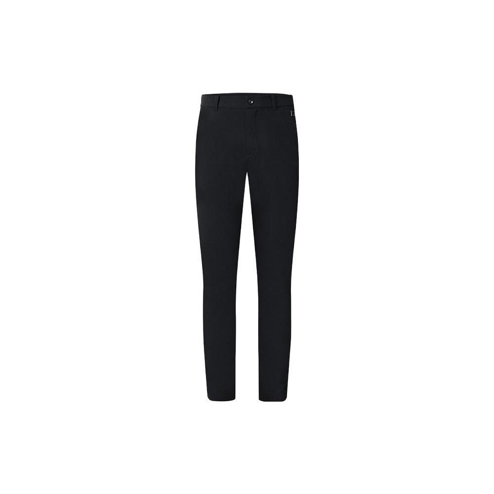 Fila Inspiration Series Solid Color Golf Woven Casual Pants Men Bottoms Deep-Black A11M325806F-BK