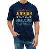 Casual Summer For Her Tshirt Not Judging But I Am Analyzing Your Behavior Short Sleeve Soft ONeck Tshirt Cotton Men Top Tees