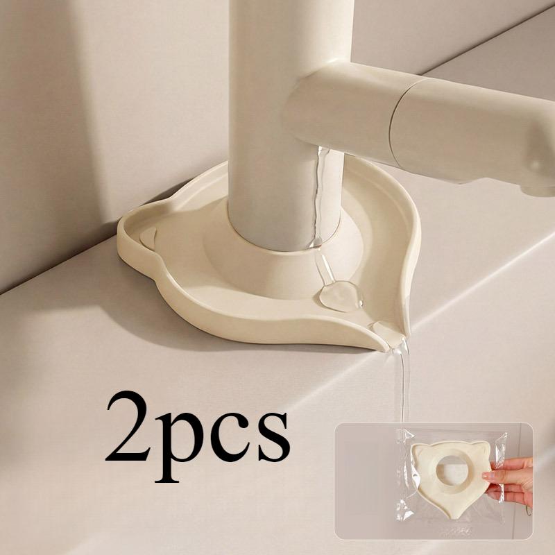 Silicone Faucet Waterproof Cover Splash-proof Water-drip Prevention Water Accumulation Reflux Prevention Leak-proof Drainage Pad