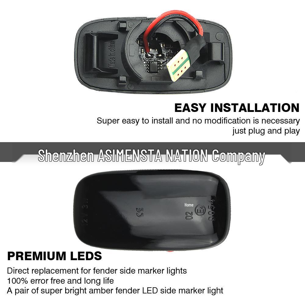 LED Sequential Fender & Signal Lights for Hyundai I10, Elantra, Sonata, Tucson, & Kia