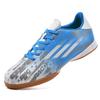 Kinder Hallenfußballschuhe Rutschfeste Gummisohle Atmungsaktives Bedrucktes Obermaterial Leichte Futsal Sportschuhe
