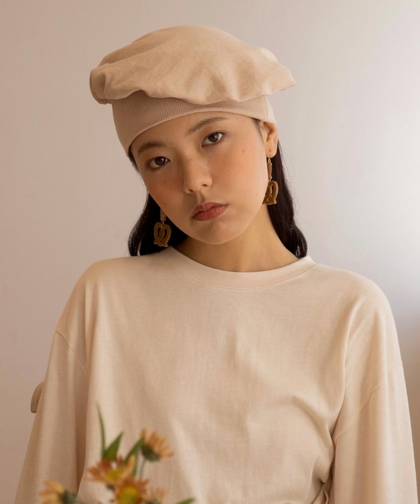 NOFFICIALNOFFICE Bread Beret Beige