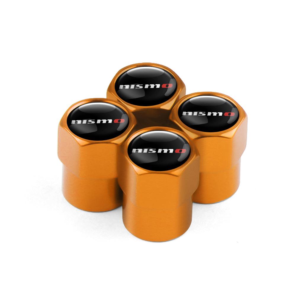 4pcs Car Metal Wheel Tire Valve Caps Stem Case For Nissan X-trail Qashqai Note Juke Sentra Patrol Navara Micra Car Accessories