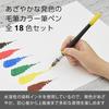 Pentel Art Brush Color Pen, 18-Color Set, XGFL-18ST