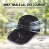Fashion Breathable Sunhat with Solar Fan USB Charging Full Mesh Cooling Fan Hat Quick Dry Sun Protection Baseball Cap Outdoor
