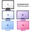 MacBook Pro 14-inch Full-Body Protective Case TPUPC Shockproof Cover Anti-Fingerprint Slim Fit M1 M2 M3