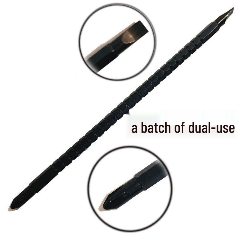 Teleskopischer T-Typ Multifunktionaler Ratsche Schraubendreher - Kreuzschlitz, Schlitz, Drei-Wege Reparaturwerkzeug