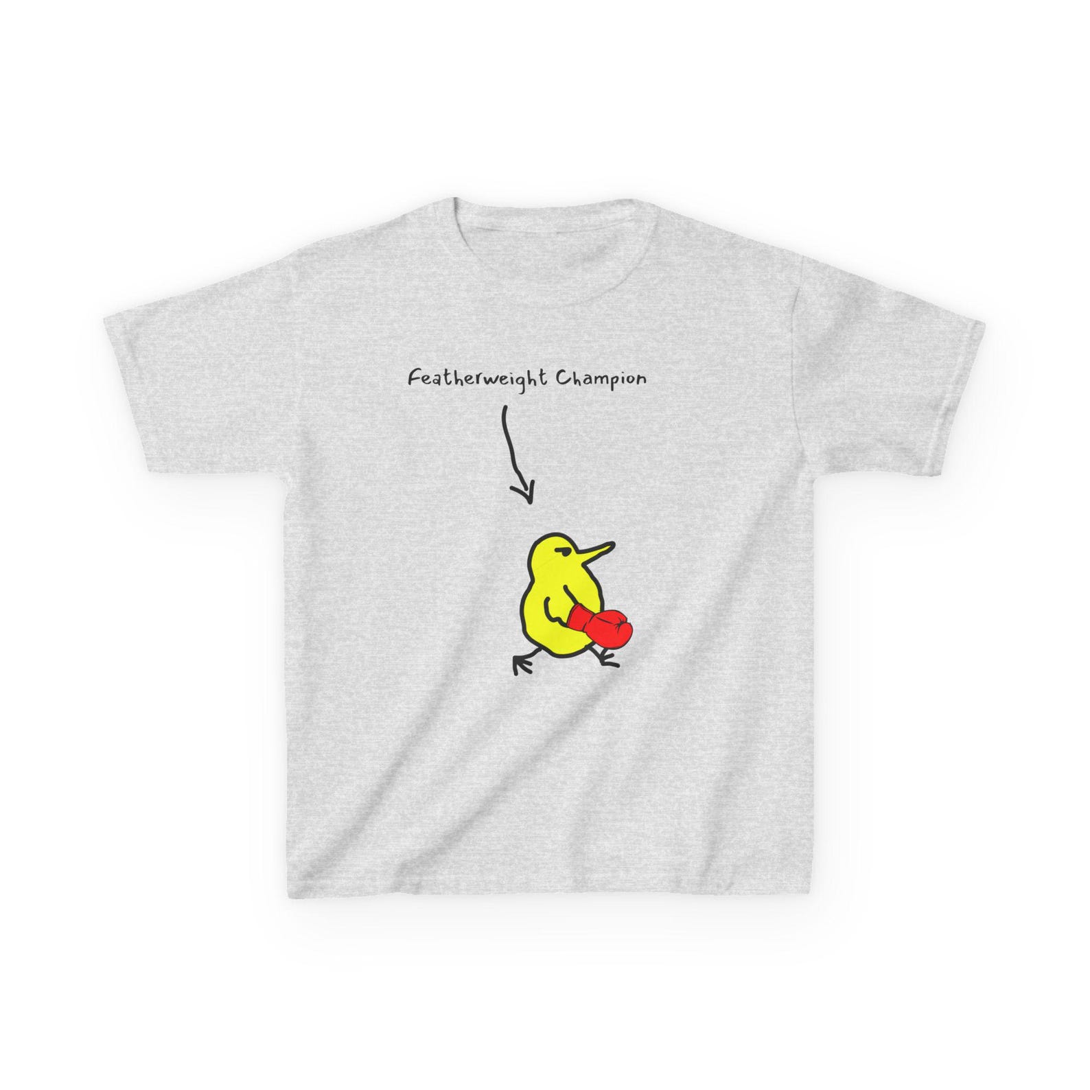 Kids Funny Bird Graphic Tee: Playful Children s Cotton Shirt M