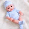 30cm Silicone Reborn Baby Doll - Soft Sleep Companion & Child Role-Playing Toy