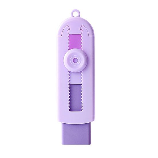 Push Pull Retractable Eraser, Cute Pastel Pencil Eraser for Students, Clean Dustless 2B Eraser for Kids, School Supplies