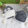 Adorable Penguin Plush Coin Purse & Lipstick Bag - Perfect for Gifts