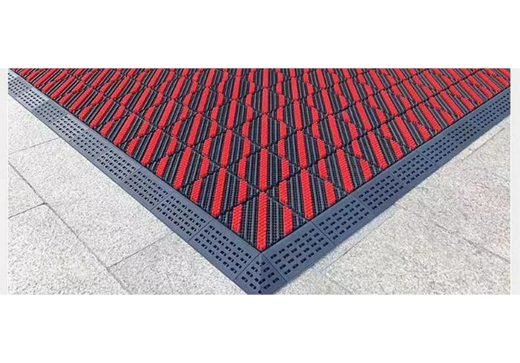 Interlocking Non-Slip Outdoor Entrance Mat for Commercial Use
