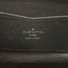 Used Louis Vuitton black leather long wallet