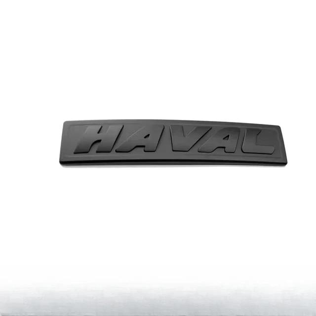 

for Haval H6 GT logo Car Front Network Black Logo Emblems For GWM Great Wall Generation Haval H6 GT