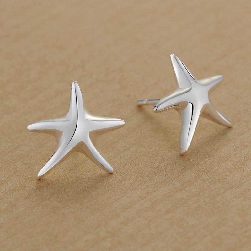 

Hot 925 Sterling Silver Earrings Hot Hearts For Women Exquisite Student Girlfriend Jewelry Accessories Wedding Fashion Gift