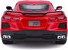 Maisto 2020 Chevrolet Corvette C8 Stingray Vermelho Modelo em Escala Edição Especial 2020 Chevrolet Corvette C8 Stingray Die Cast Vermelho Tocha Carro Diecast 1/18