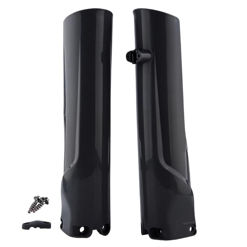 

Universal Front Fork Protector Cover For Motorcycles 125 530cc ABS Material Shock Absorbing Guard Prevents Dust And Scratches WP03HB чорний