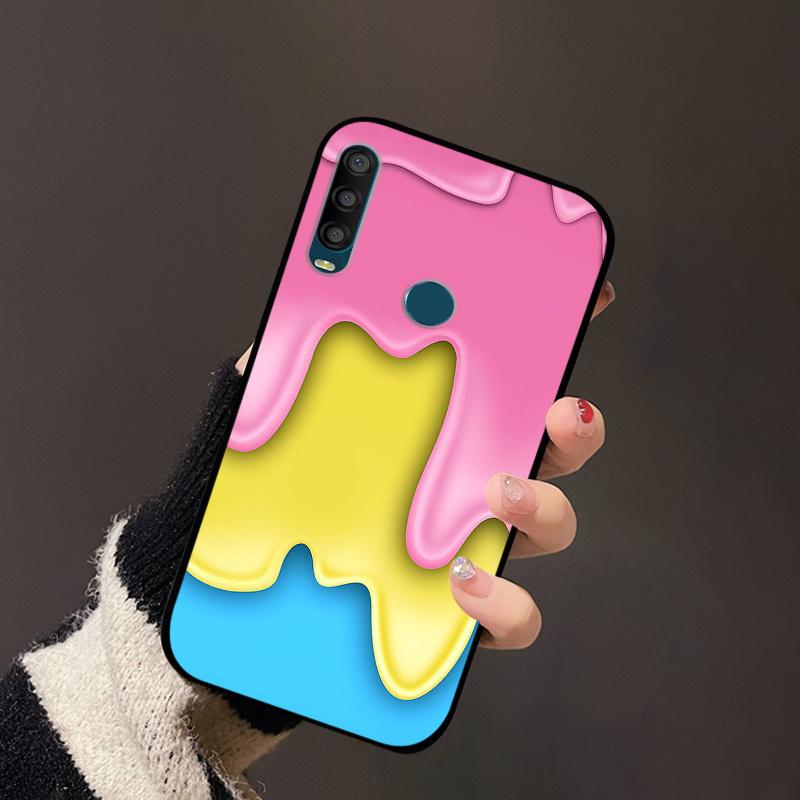 Phone Cover For Alcatel 1SE 2020 Case 5030F 5030U Silicone Soft Painted Cute TPU Coque For Alcatel 1SE Light Fundas 4087U Capa