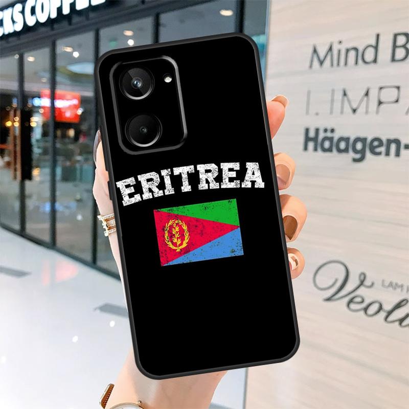 Eritrea Flag Case For Realme GT7 Pro GT6 11 12 13 14 15 Pro Plus C55 C53 C35 C33 C61 C65 C67 C53 C71 C75