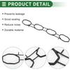 Engine Intake Manifold Gasket for Nissan Versa 1.6L 2009-2011 Intake Manifold Sealing Gasket No.14035ED000 Nitrile Rubber 1 Pcs