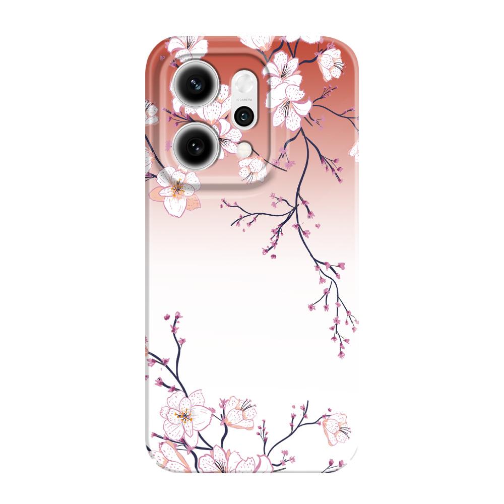 

Pretty Wintersweet Phone Case For OPPO Reno 14 14F 13 13F 12 12F 11 11F 10 8 8Z 8T 7 7Z Pro 4G 5G Film Hard Cover OPPO Reno 10 Pro