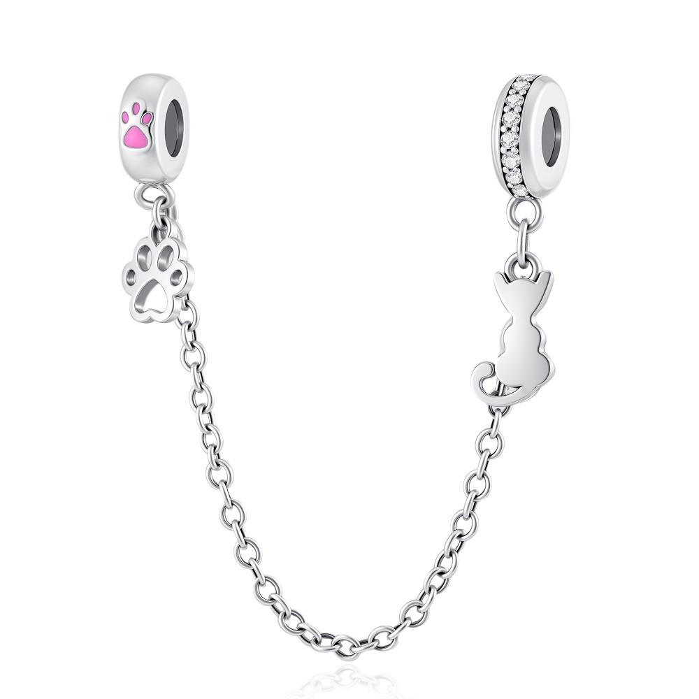 New Copper Best Friend Charm Pendant Cat Fit Original Bracelet Bangle Trinket Women Jewelry Gift Diy Accessories