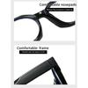 Men's Irregular Anti-blue Light Presbyopia Glasses Fashionable Polygonal Luxury Designer Eyeglasses Comfortable Eye Protection