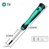 140mm Precision Screwdriver Slotting Cross Plum Cell Phone Computer Camera Precision Instrument Repair Professional Hand Tool High Quality