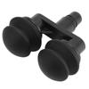 18mm Muscle Massage Gun Head Soft Silicone Promote Circulation Double Gas Cushion Fascia Massager Head