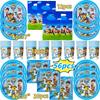 Ed Birthday Party Decorations Balloons Tableware Paper Cups Plates Tablecloth Party Decorating Accessorie For Boy Girl