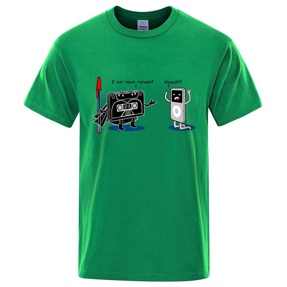 

Забавный плеер Музыка Мужские топы Летняя свободная футболка Хлопковая футболка с круглым вырезом Хип-хоп футболка Одежда Высококачественные футболки Мужской Новый 4XL