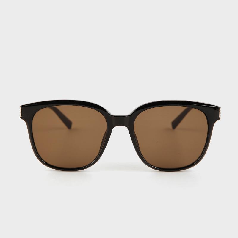 Internet celebrity sunglasses women's high sense large frame sunglasses square face small driving light luxury glasses men