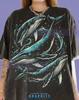 Humpback Whales Marine Life Ocean Sea Creatures Comfort Colors® Tshirt, Wildlife Nature Vintage Graphic Tees,