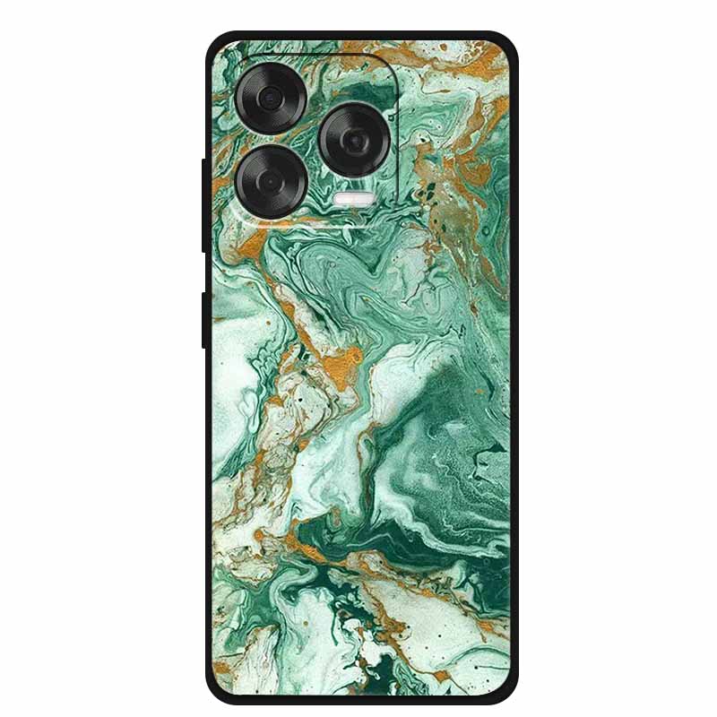 Custodia per Telefono per ZTE Blade V70 Design V70 Vita Motivi Marmo Guscio Posteriore Per Nubia V70 Design Morbido Silicone TPU Custodia Cover