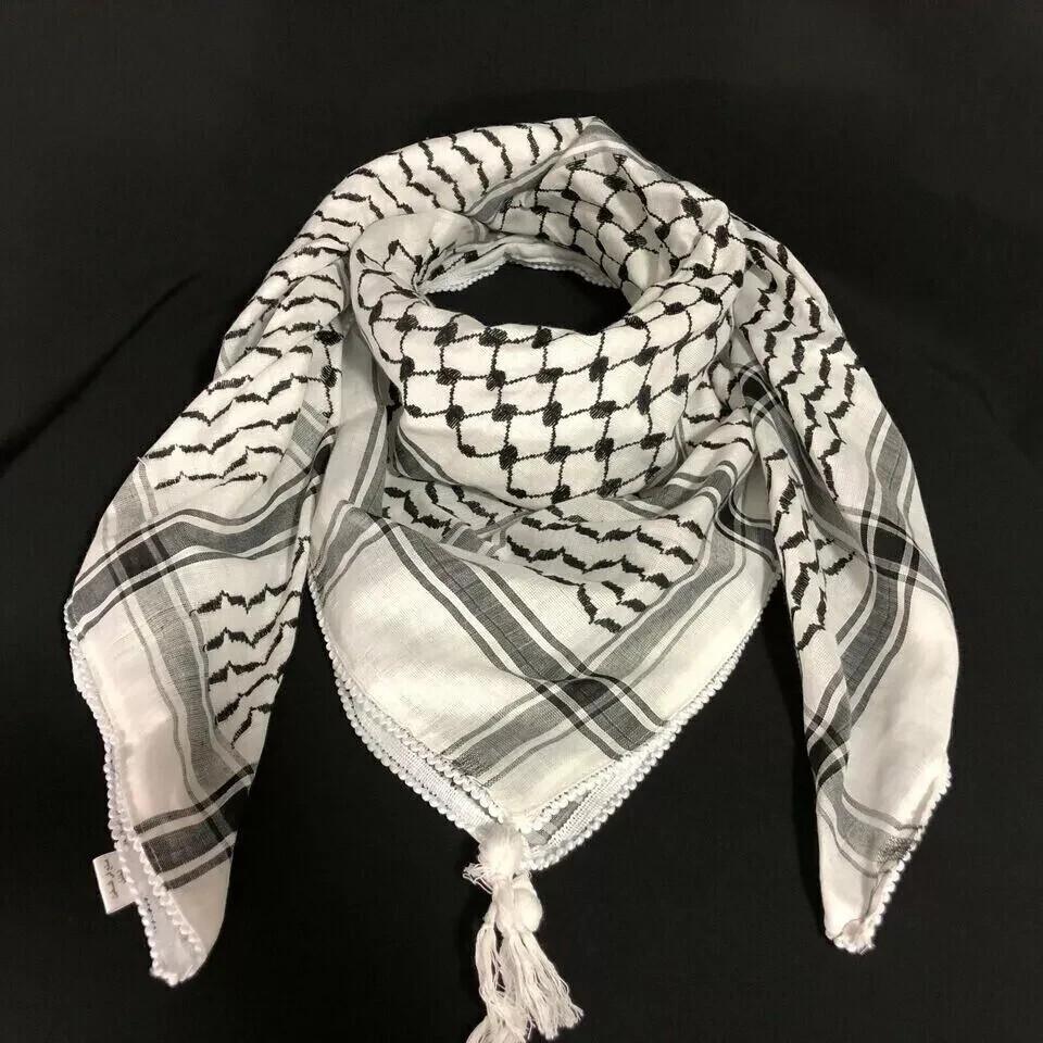 Keffiyeh Shemagh Toate Originale Fabricat în Palestina Eșarfă Arabă Kufiya Arafat Bumbac