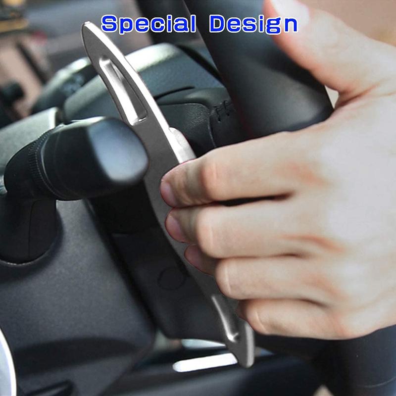 Car Steering Wheel Paddle Shifter Extension Cover Shift Trims for Toyota Corolla Camry RAV4 Avalon