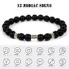 Unisex Twelve Constellation Beaded Bracelet - European & American Style