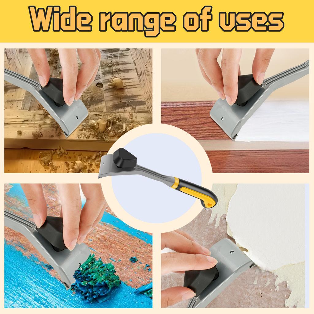Hartmetallschaber Wandfarbschaber ergonomisches Schaberwerkzeug rutschfest und wiederverwendbar Mehrzweck-Farbschaberwerkzeug