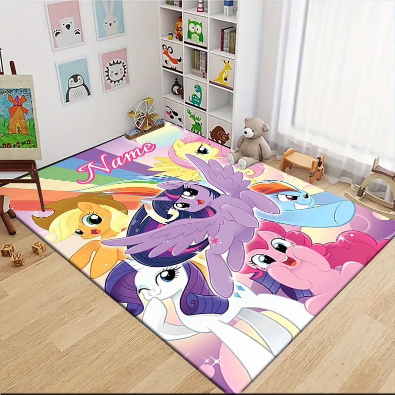 Custom Name Electric Arcane Dance Carpet Rug Customizable Soft Washable Anti-Slip Home Living Room Sofa Mats Personalized Rug. 0909146